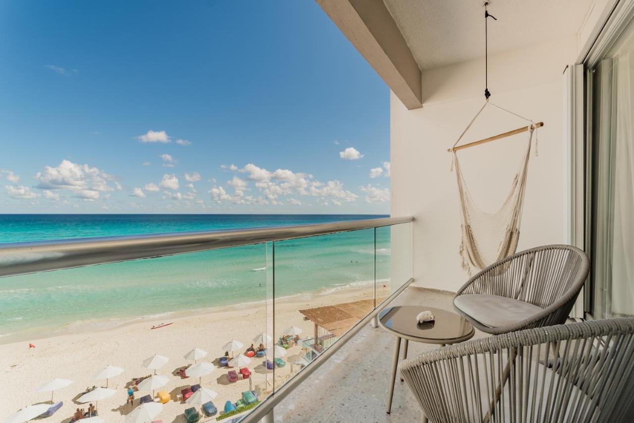 *Turquoise Escape- Beachfront Studio By Casa Paraiso* Cancun Ngoại thất bức ảnh