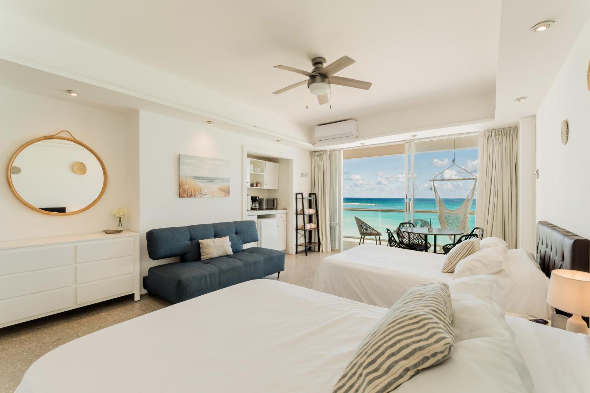 *Turquoise Escape- Beachfront Studio By Casa Paraiso* Cancun Ngoại thất bức ảnh