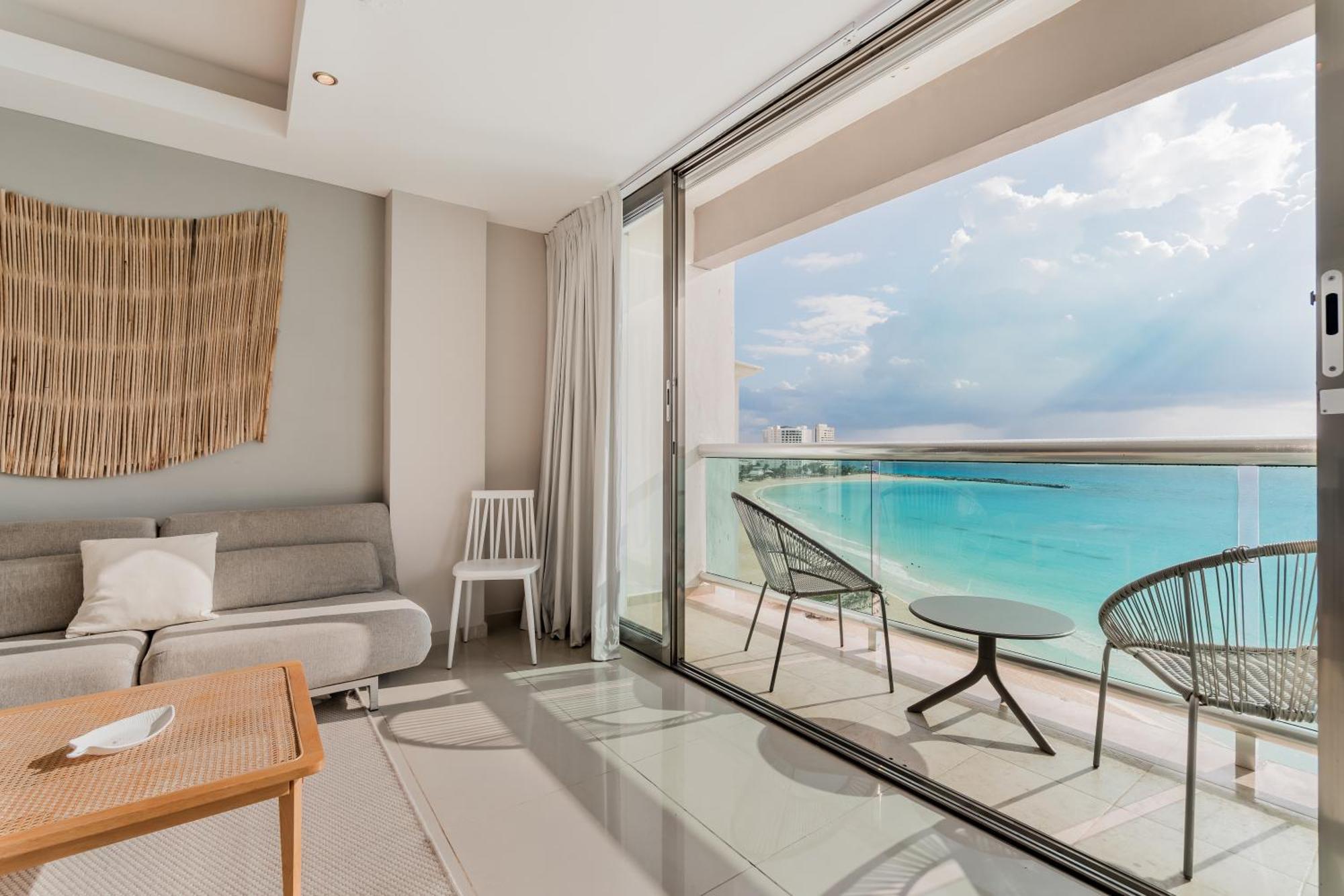 *Turquoise Escape- Beachfront Studio By Casa Paraiso* Cancun Ngoại thất bức ảnh