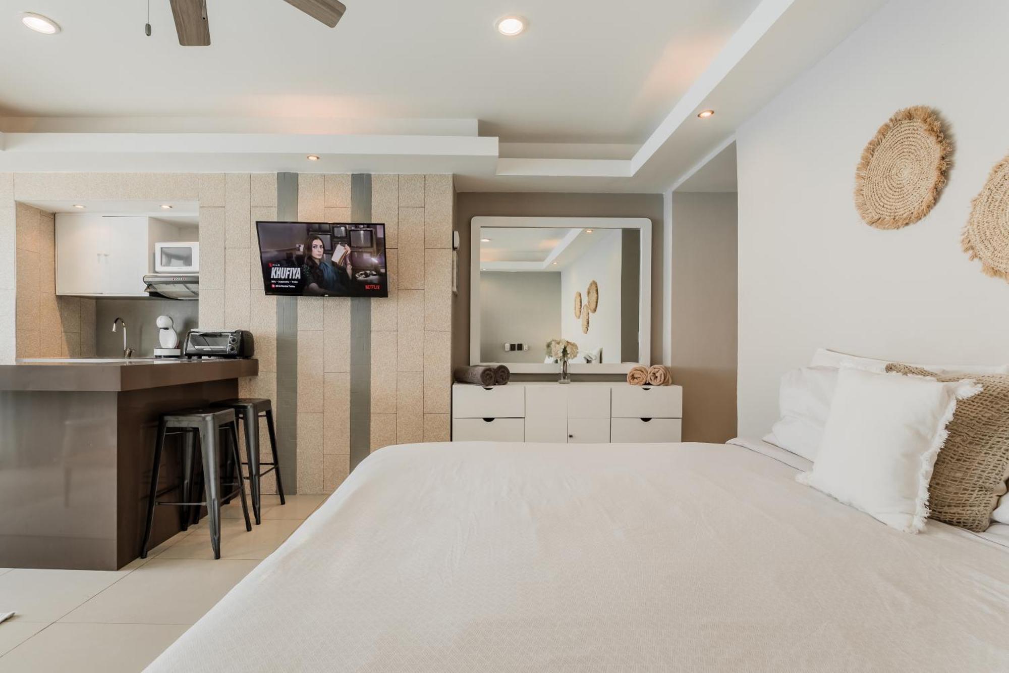 *Turquoise Escape- Beachfront Studio By Casa Paraiso* Cancun Ngoại thất bức ảnh
